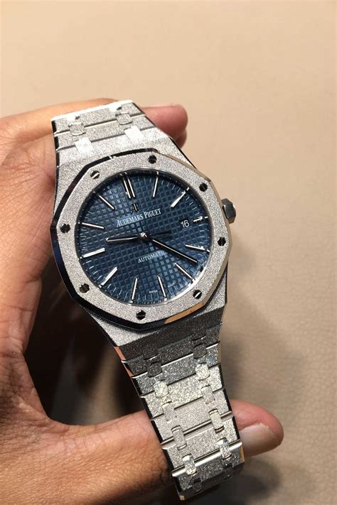 audemars piguet royal oak frosted gold 41mm|rose gold Audemars Piguet price.